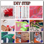 Diamond Art Élégance Africaine – Peinture 5D à coller soi-même