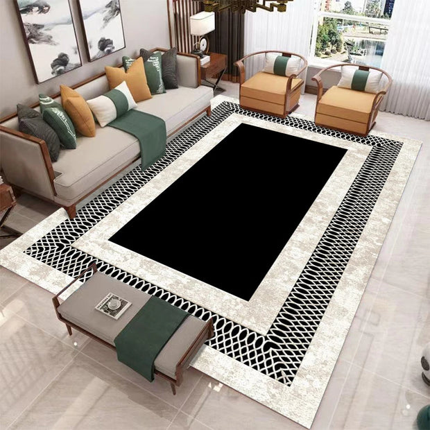 Tapis Nordique Élégance Géométrique