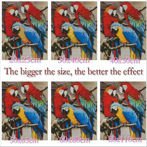 Diamond Art Élégance Africaine – Peinture 5D à coller soi-même