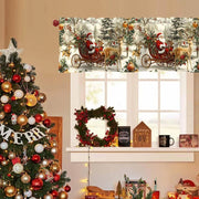 Rideau Court de Noël Décoratif